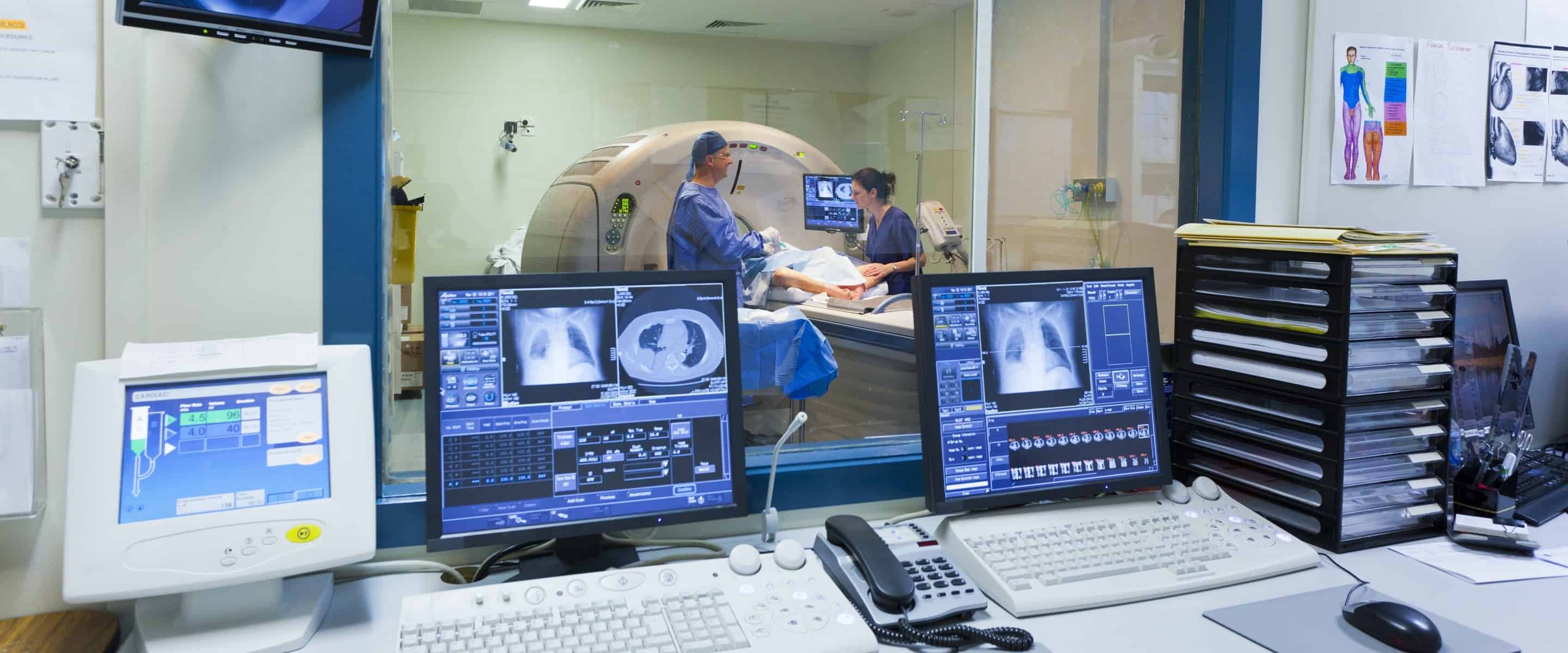 CT Scan Control Room